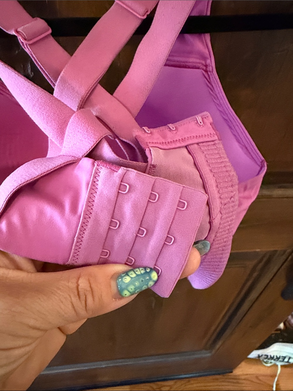 lululemon athletica Bright Pink Crisscross Sports Bra - Picture 4 of 4